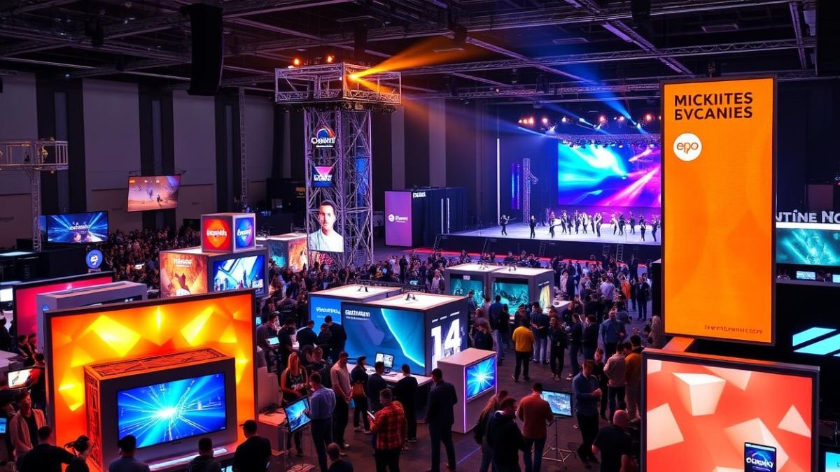 eventos de tecnologia e entretenimento