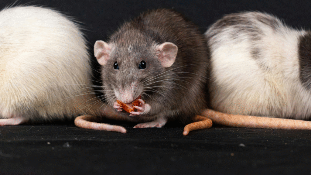 Infestação de ratos