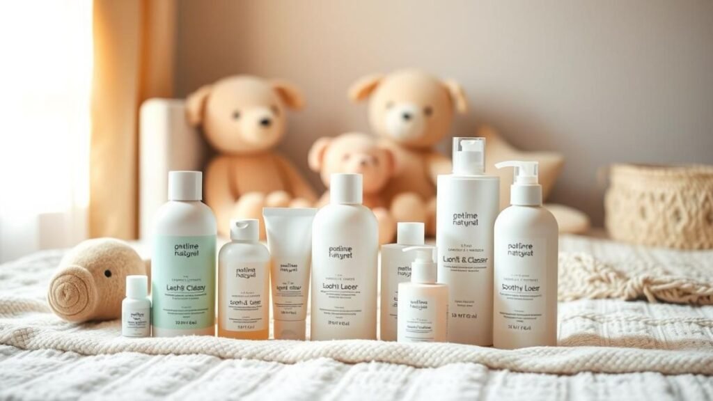 Produtos para bebê e a pele sensível