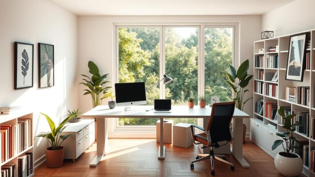 home office work