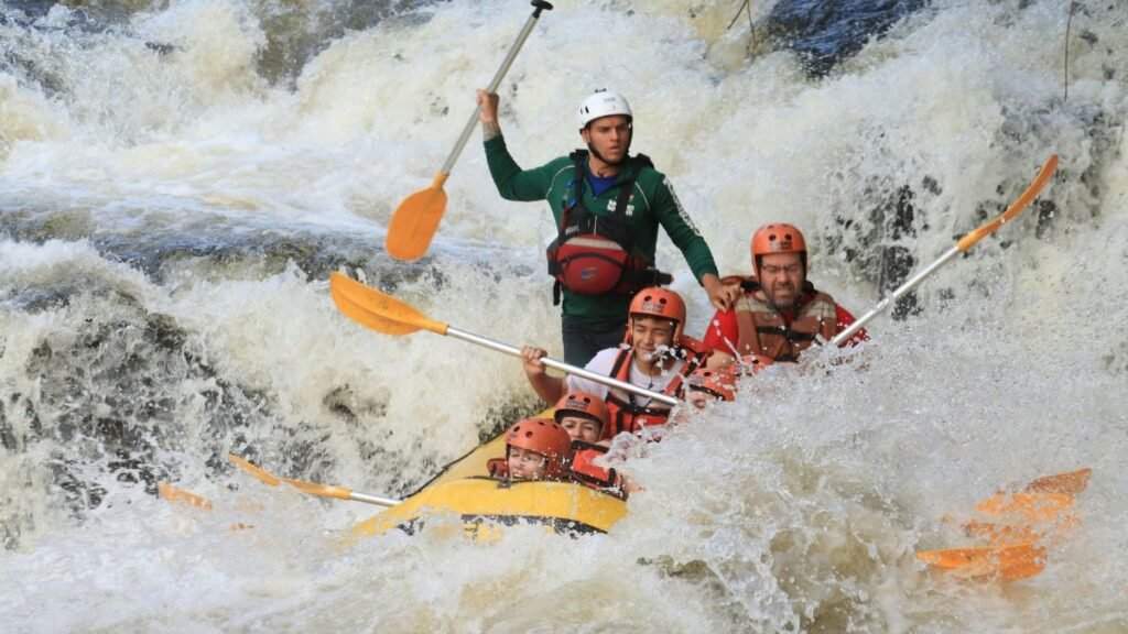 rafting em Brotas