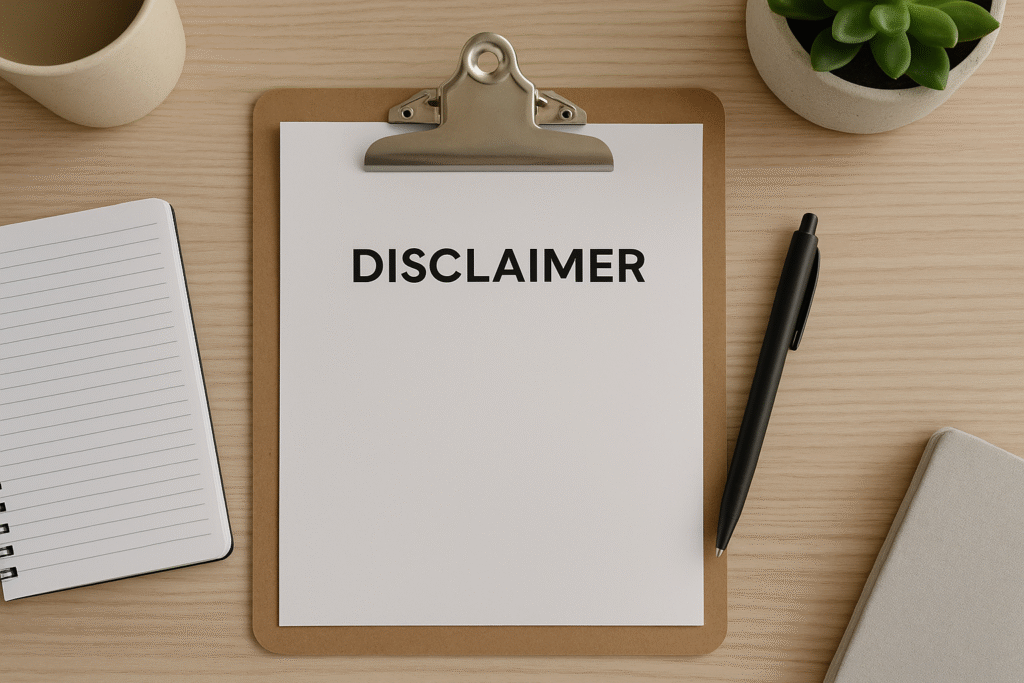 Disclaimer Saber que Transforma