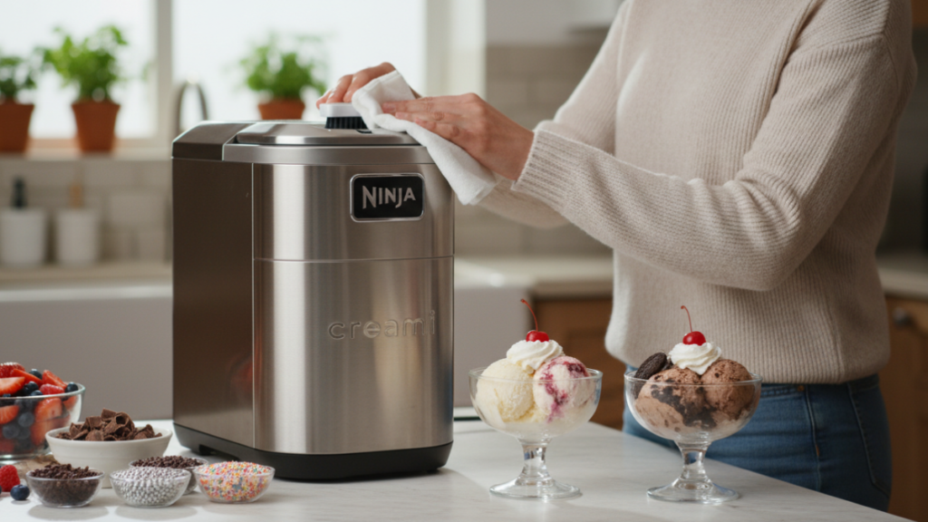 Cuidados e manutenção da Ninja Creami