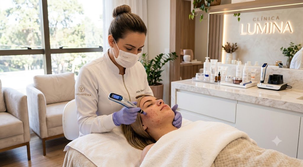 Microagulhamento Facial